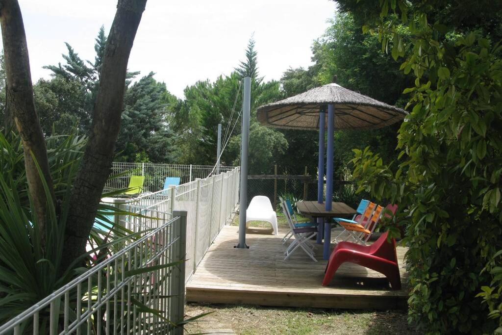 Gite Avec Piscine Et Climatisation Buzignargues Dış mekan fotoğraf